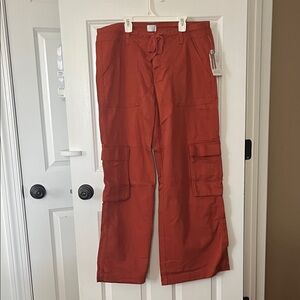 Time and Tru Women's Rust Straight Leg Pants